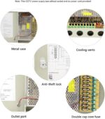 12V 10A CCTV Power Supply 9CH BOX - Image 5