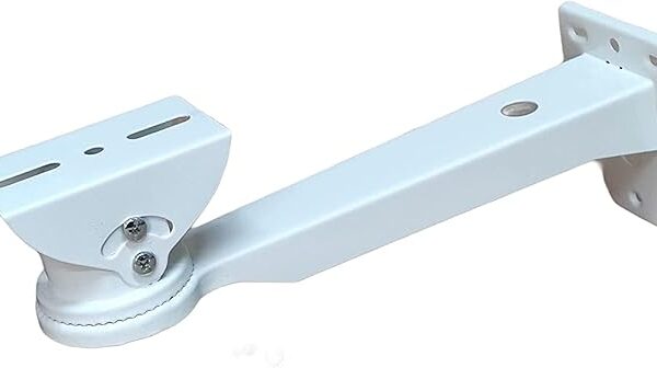 Dumbel 90° Mount Bracket Stand for Bullet & Box Camera, White (30 CM)