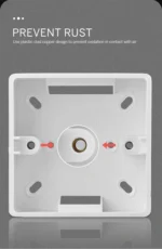 PB86 Plastic Surface Mounted Button For 86 size - Image 5