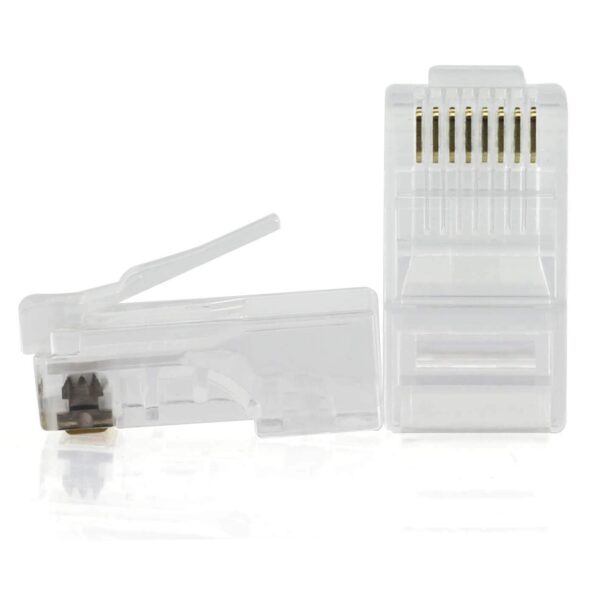 RJ -Plastic Cat5 (100) Pcs